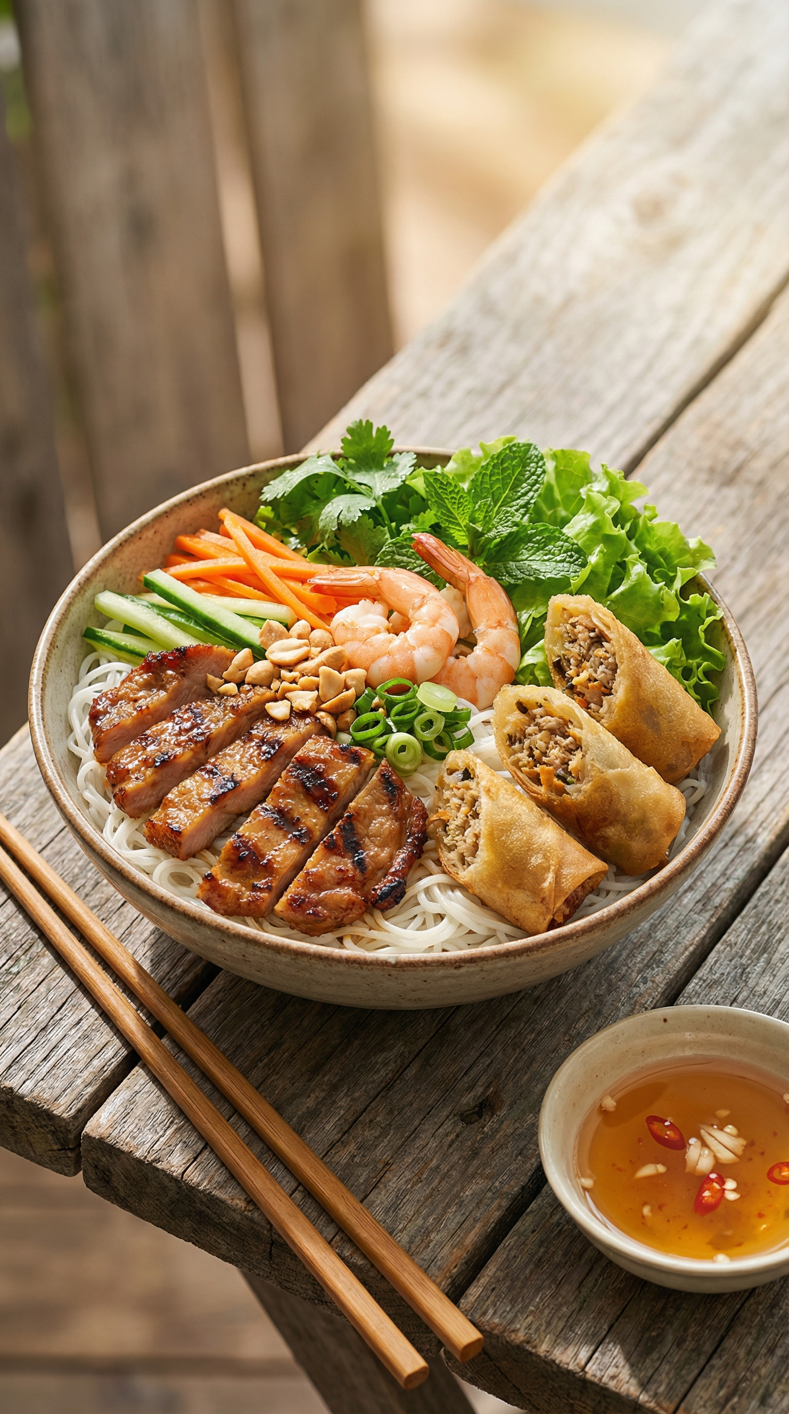 High-End Vietnamese Noodle Bowl