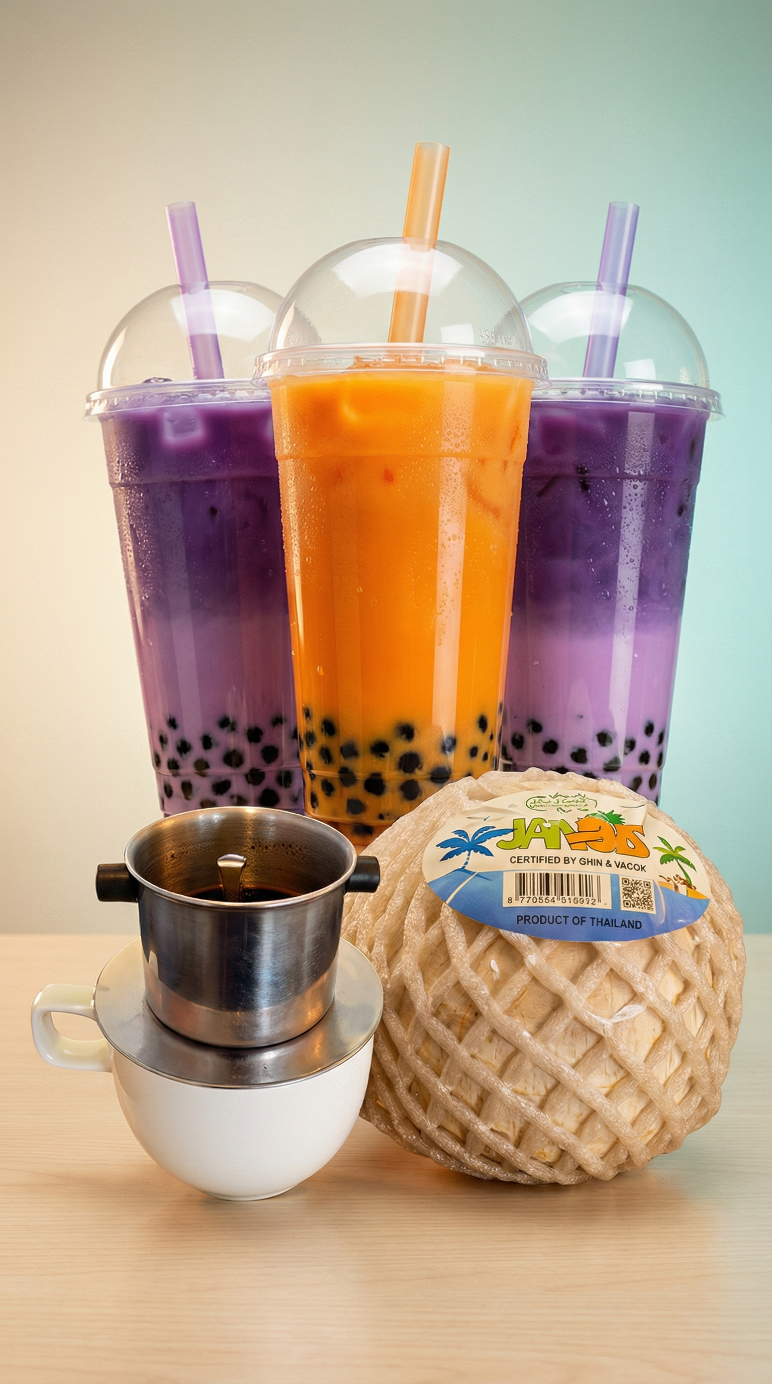 Vietnamese Boba Coffee